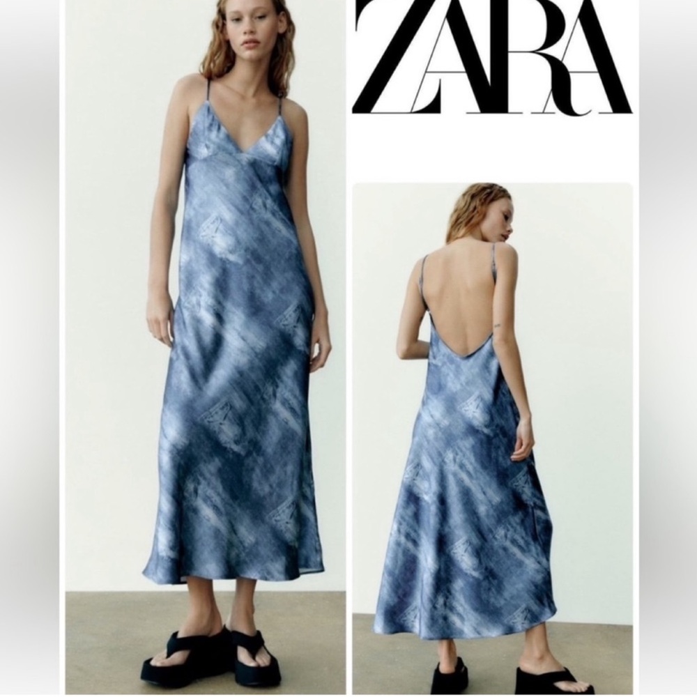 Zara Blue Dress